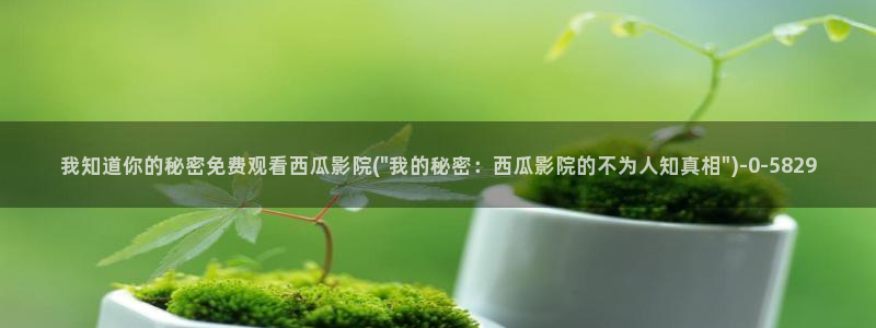 西瓜影院高清在线看